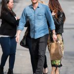 Jensen Ackles Leaves the Jimmy Kimmel Live Studios in Los Angeles