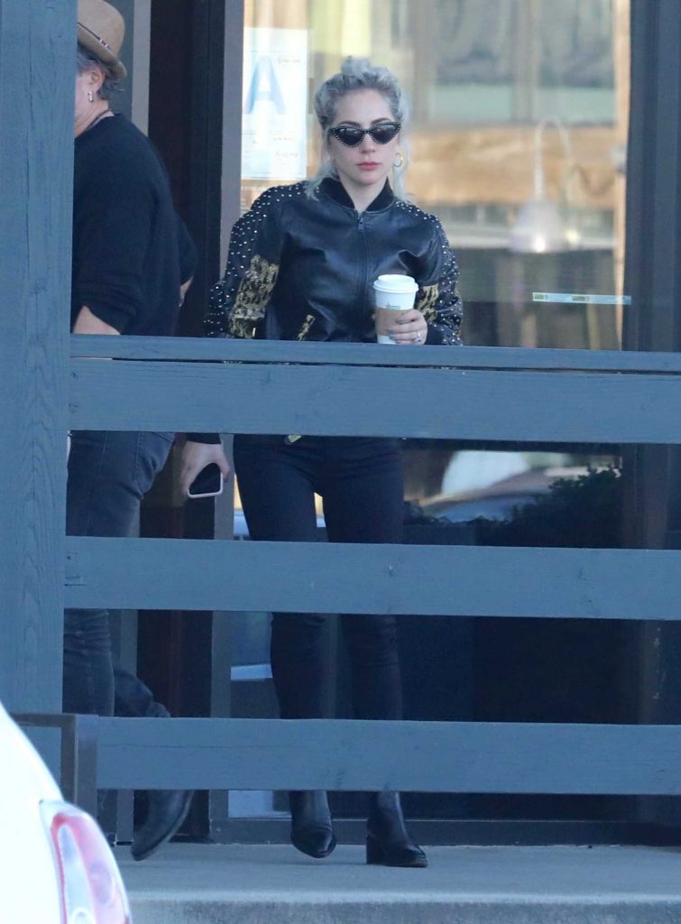 Lady Gaga Was Spotted with fiancé Christian Carino in Los Angeles-1