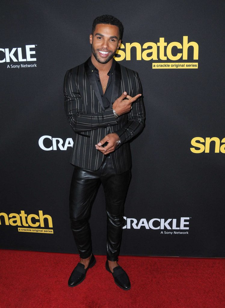 Lucien Laviscount Attends the Snatch Premiere Screening in Los Angeles-1