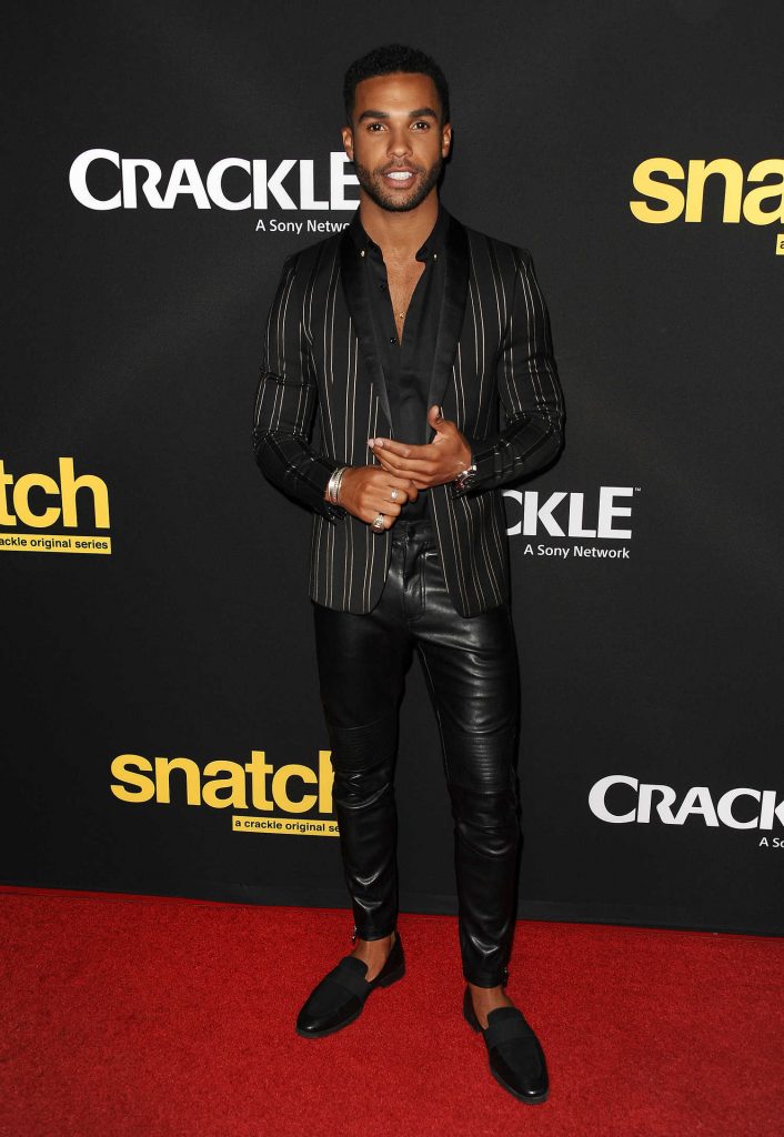 Lucien Laviscount Attends the Snatch Premiere Screening in Los Angeles-4