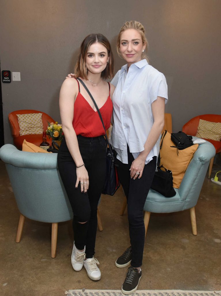 Lucy Hale at the Bumble Presents: Empowering Connections at Fair Market in Austin-2