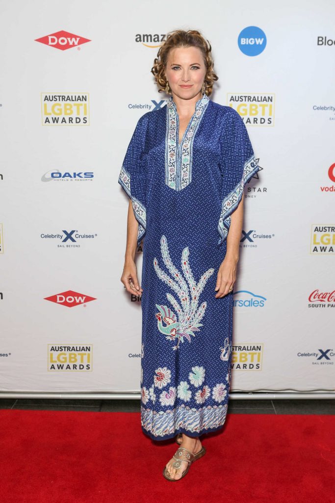 Lucy Lawless at Australian LGBTI Awards at The Star in Sydney-1