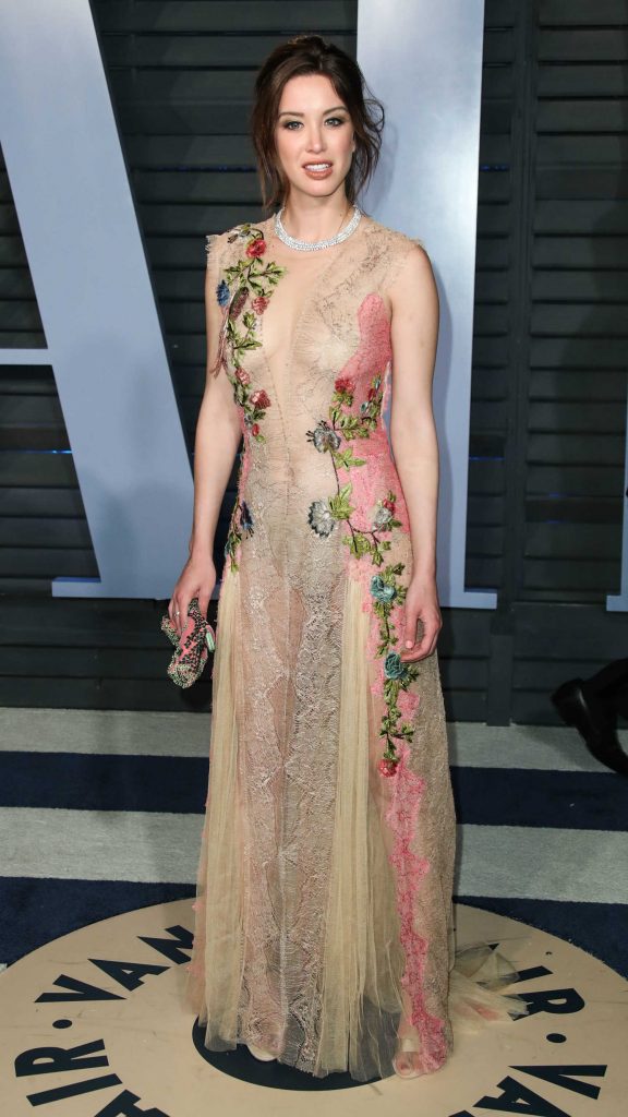 Melissa Bolona at 2018 Vanity Fair Oscar Party in Beverly Hills-3