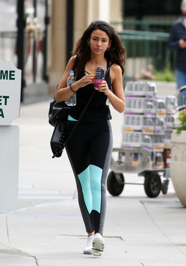 Michelle Keegan Heads to the Gym in West Hollywood-2