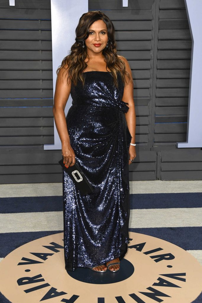 Mindy Kaling at 2018 Vanity Fair Oscar Party in Beverly Hills-1