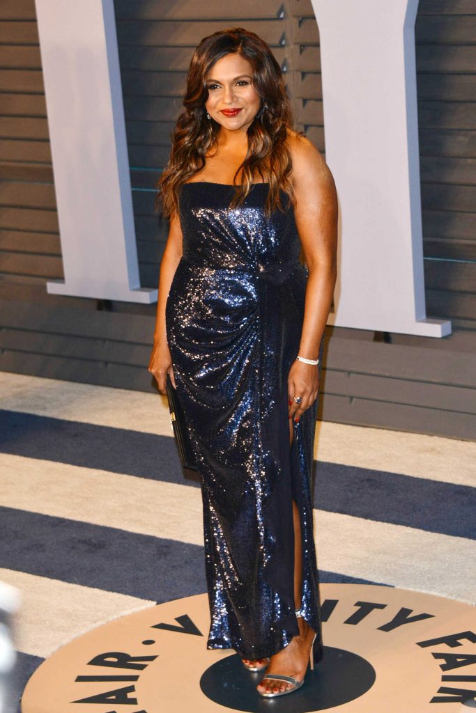 Mindy Kaling at 2018 Vanity Fair Oscar Party in Beverly Hills-3