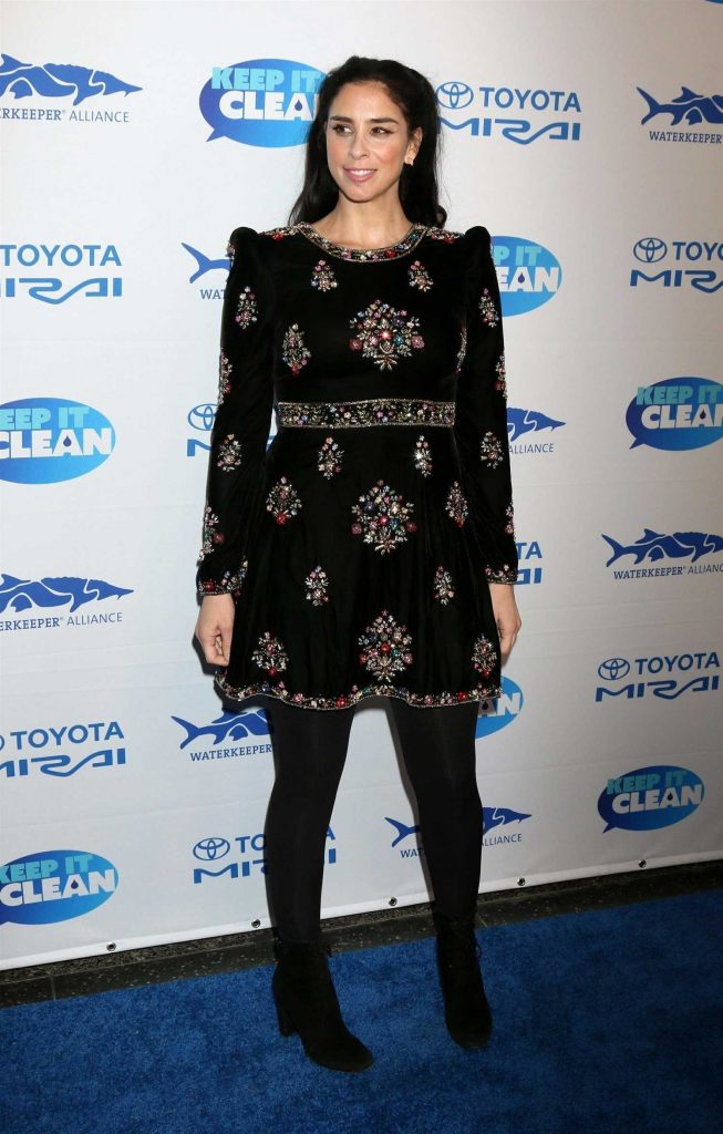 Sarah Silverman at the Cadillac Oscar Celebration in Los Angeles-1