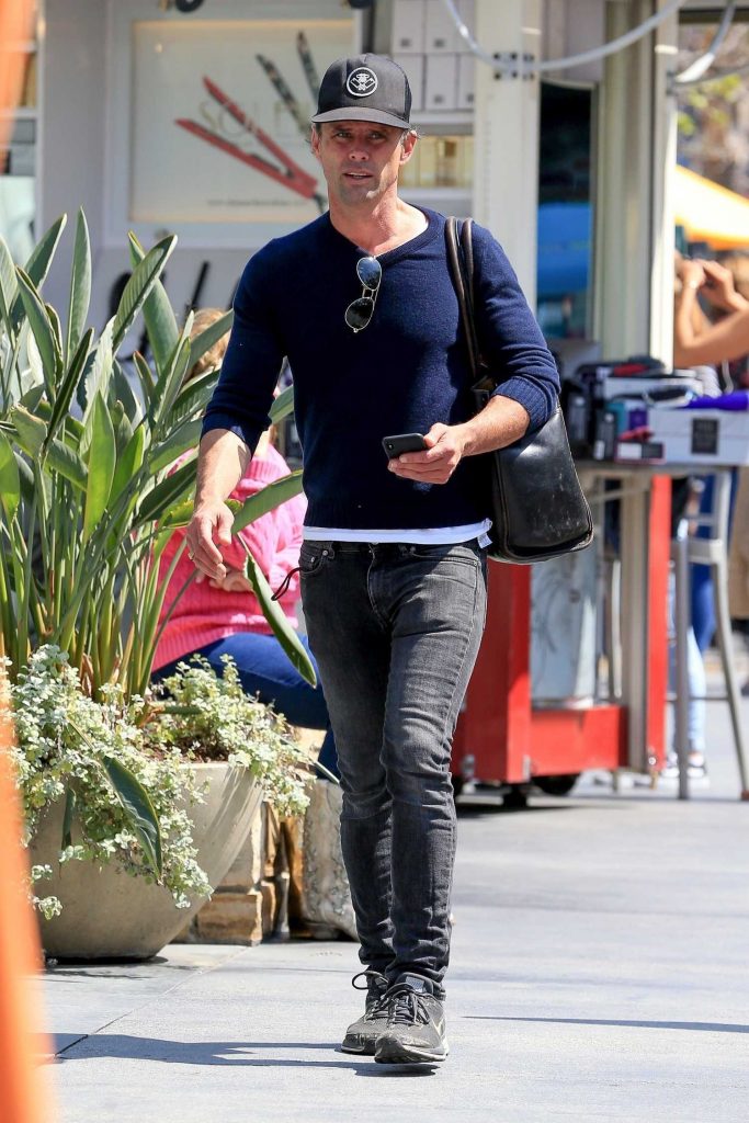 Walton Goggins Goes Shopping at The Grove in Los Angeles-1