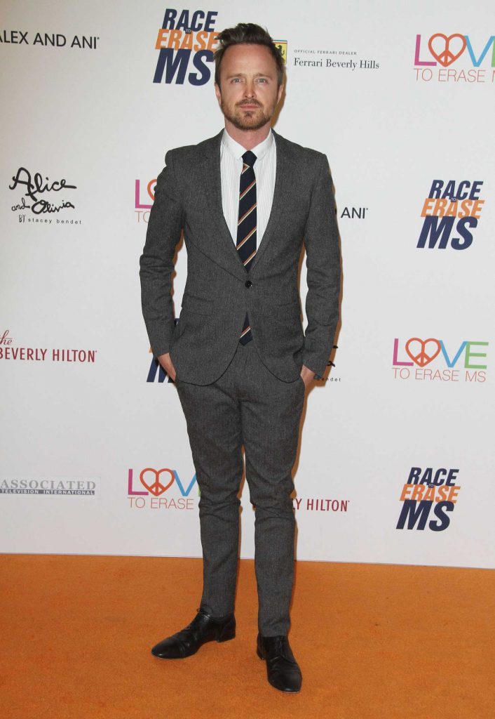 Aaron Paul at the 25th Annual Race To Erase MS Gala in Beverly Hills-1