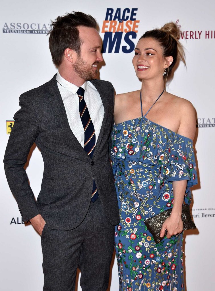 Aaron Paul at the 25th Annual Race To Erase MS Gala in Beverly Hills-3