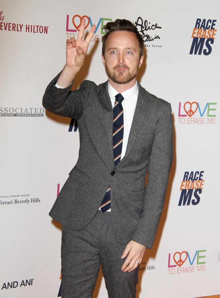 Aaron Paul at the 25th Annual Race To Erase MS Gala in Beverly Hills-4