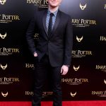 Chris Colfer at Harry Potter and the Cursed Child Broadway Opening Night at the Lyric Theatre in New York City