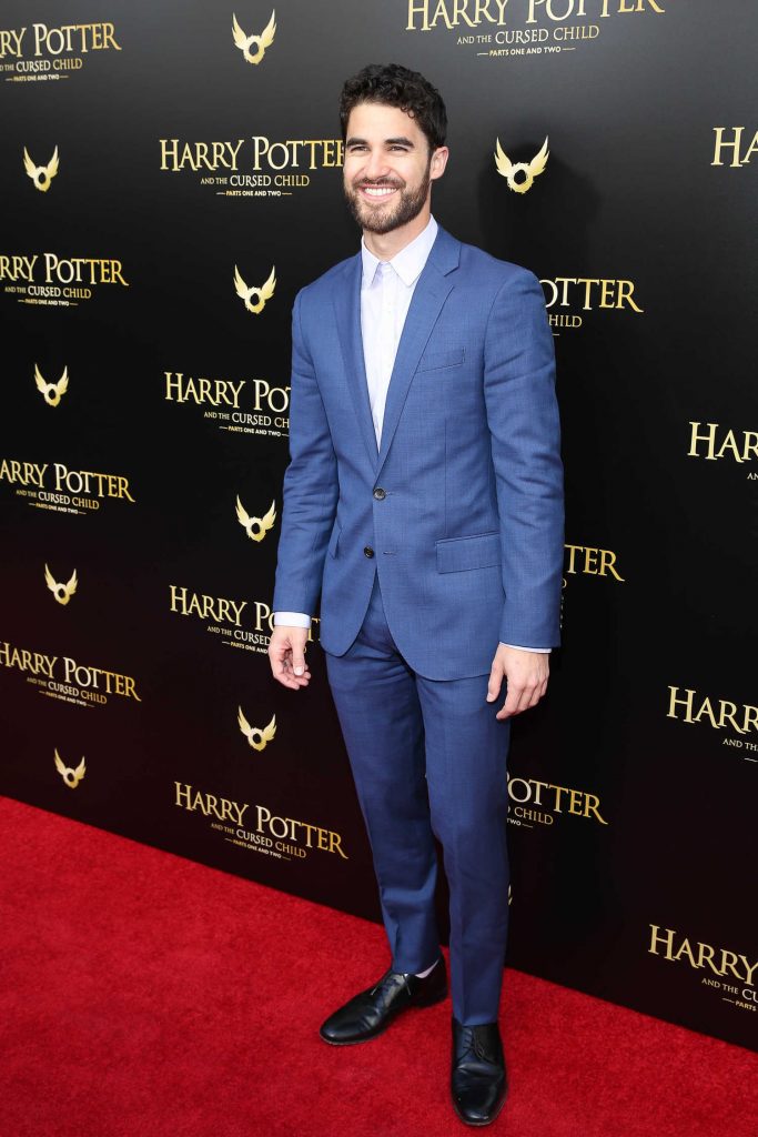 Darren Criss at Harry Potter and the Cursed Child Broadway Opening Night at the Lyric Theatre in New York City-2