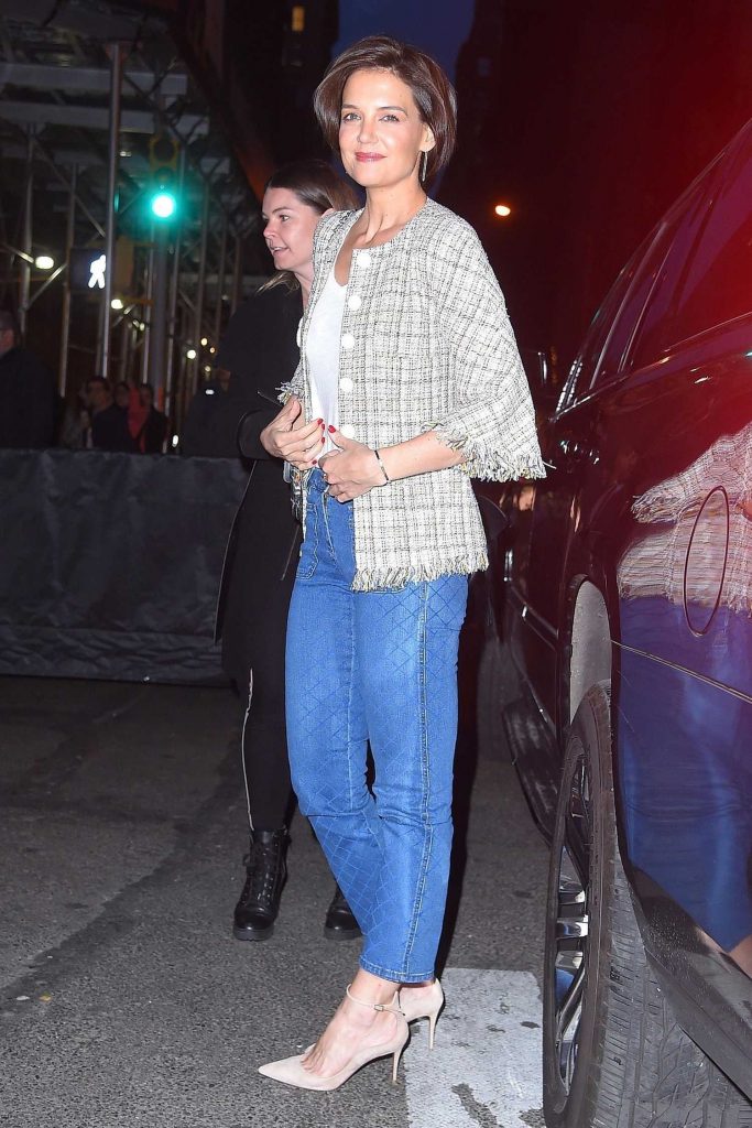 Katie Holmes Night Out in New York City-4