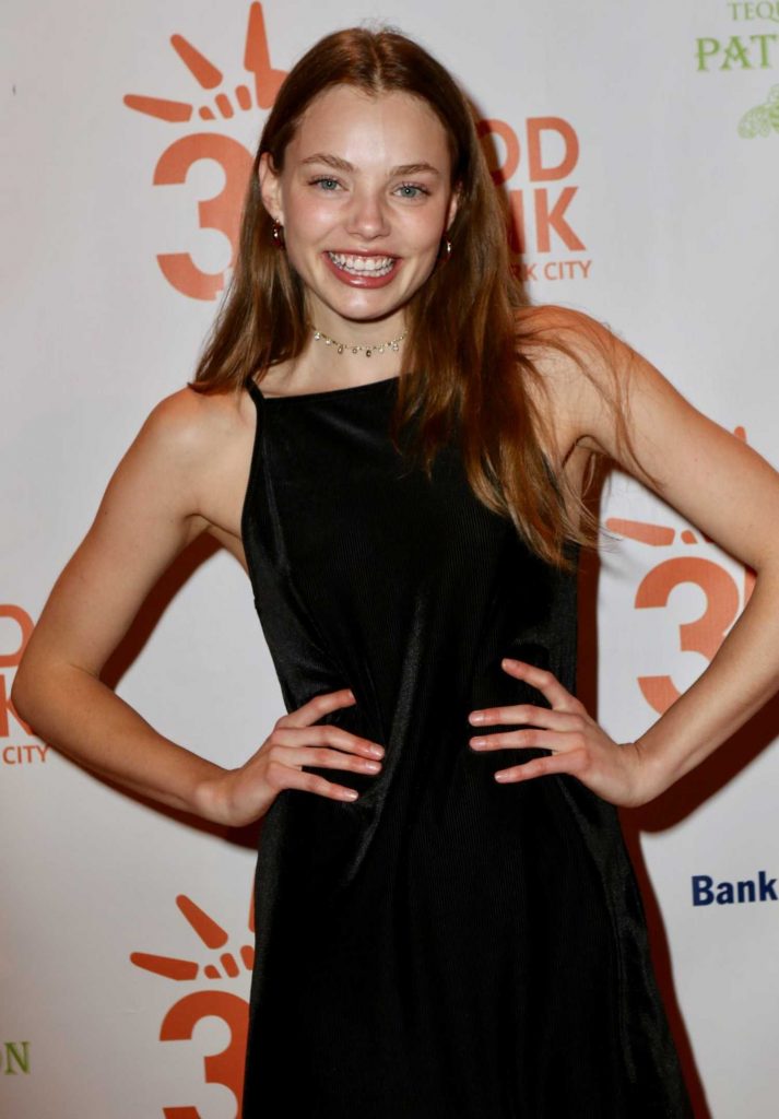 Kristine Froseth at 2018 Food Bank for New York City Can Do Awards Dinner in New York-4