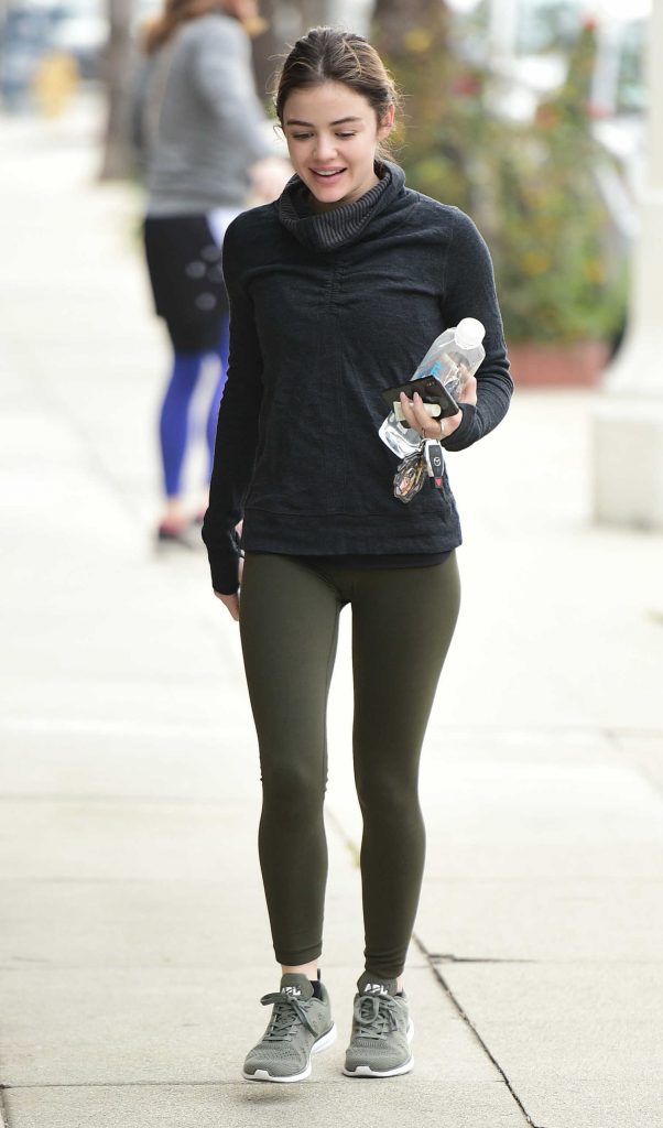 Lucy Hale Hits the Gym in LA-1