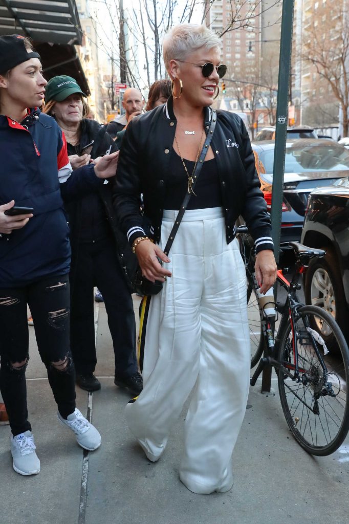 Pink Was Seen Out in New York-2