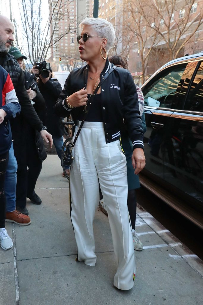 Pink Was Seen Out in New York-3