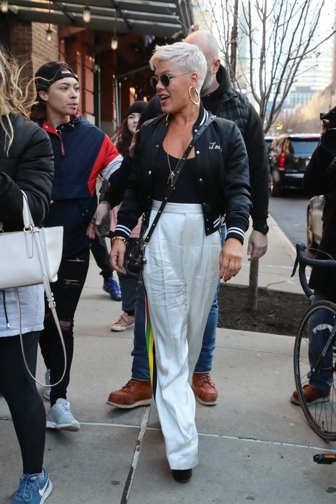 Pink Was Seen Out in New York-4