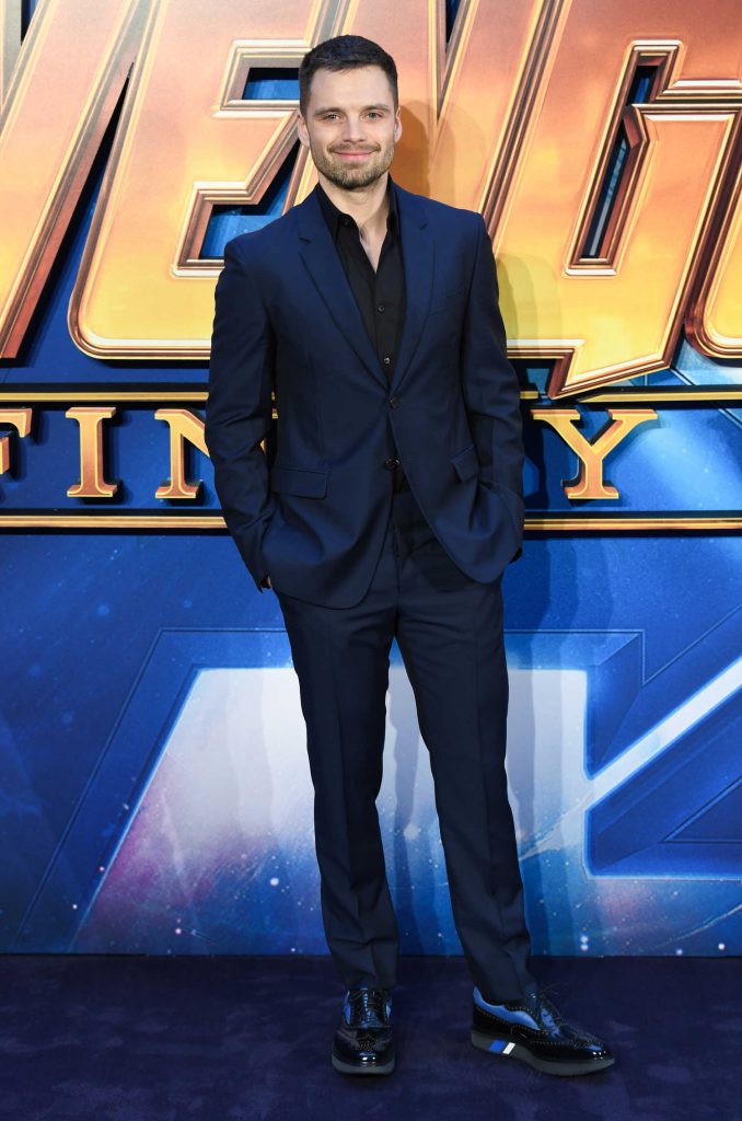 Sebastian Stan at Avengers: Infinity War Fan Screening in London-1
