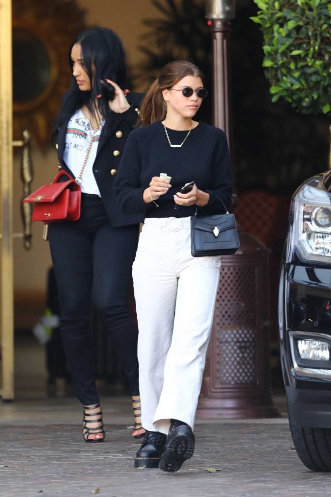 Sofia Richie Leaves the Montage Hotel in Beverly Hills-2