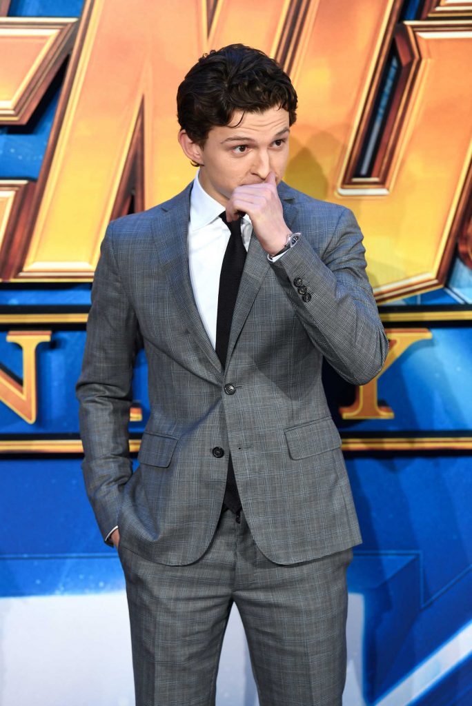 Tom Holland at Avengers: Infinity War Fan Screening in London-3