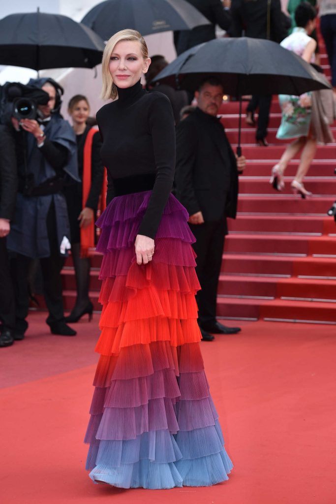 Cate Blanchett at the Blackkklansman Premiere During the 71st Cannes Film Festival in Cannes-2