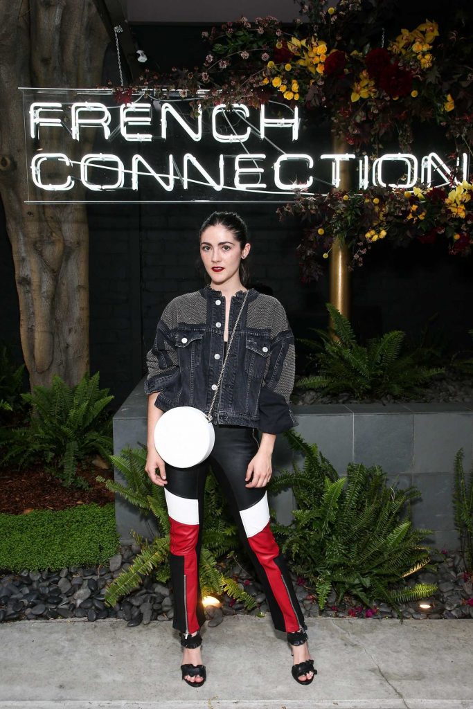 Isabelle Fuhrman at the French Connection FA18 Collection Preview in Los Angeles-4