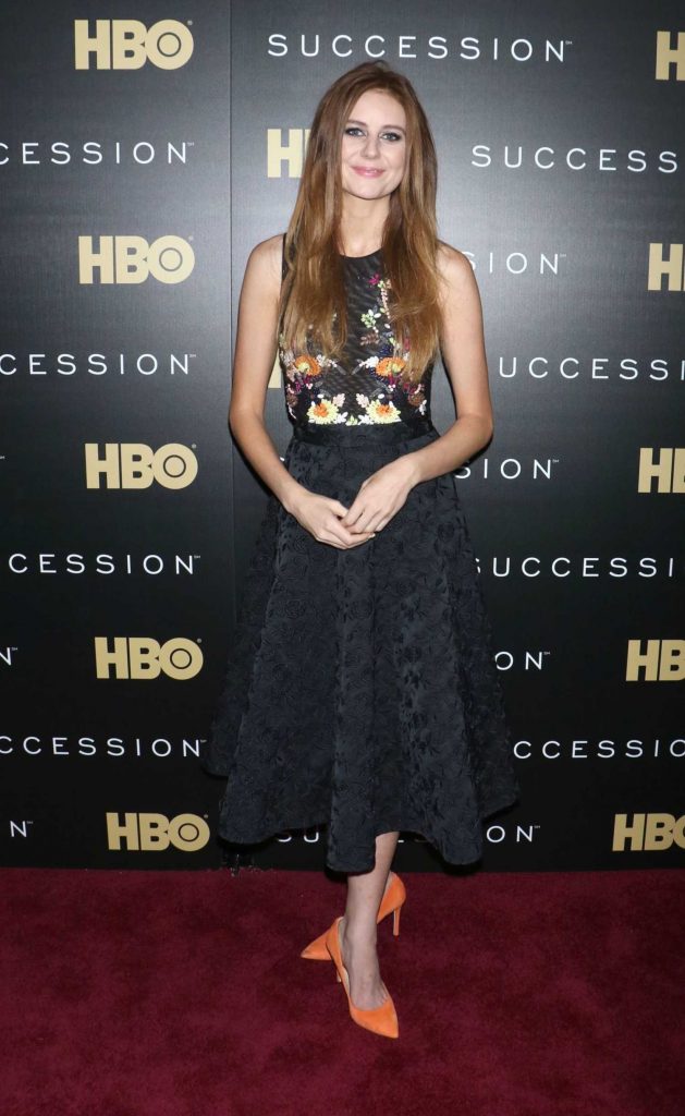 Justine Lupe at Succession TV Show Premiere in New York-2