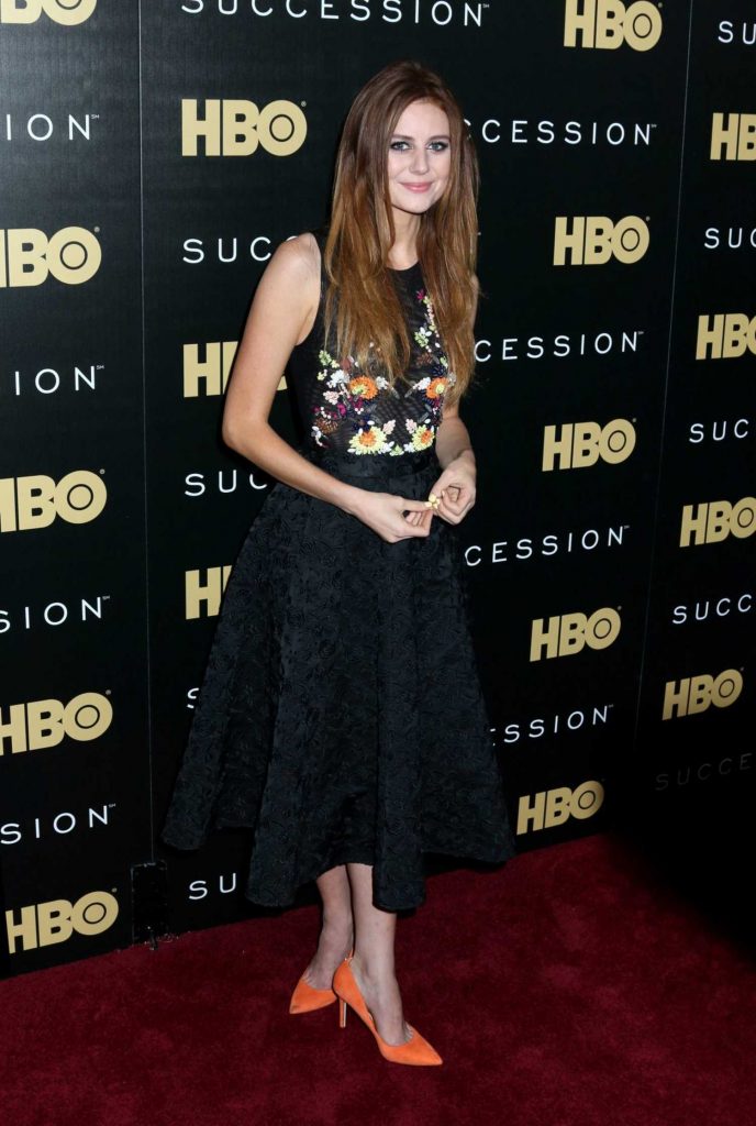 Justine Lupe at Succession TV Show Premiere in New York-4