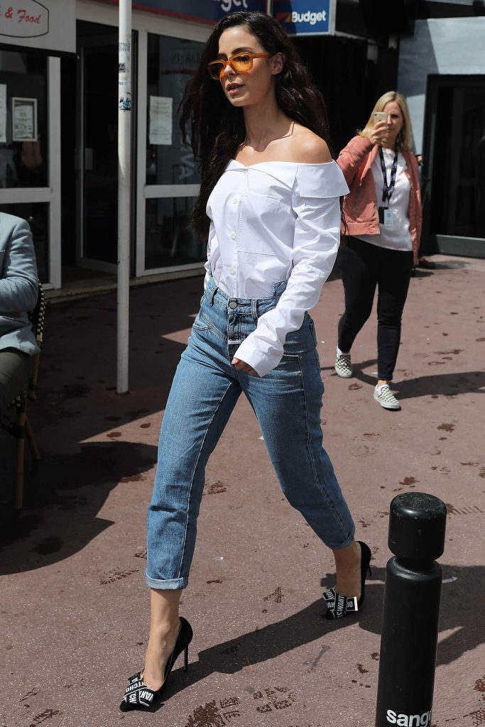 Lena Meyer-Landrut Was Seen Out in Cannes During the 71st Annual Cannes Film Festival-3