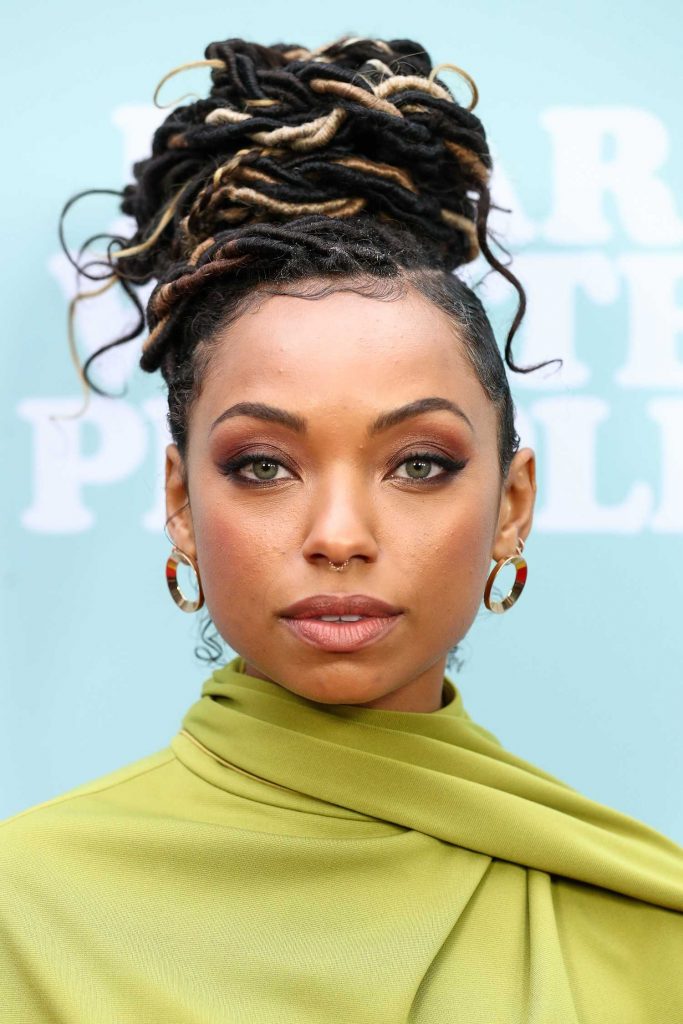 Logan Browning at Dear White People TV Show Premiere in Los Angeles-5