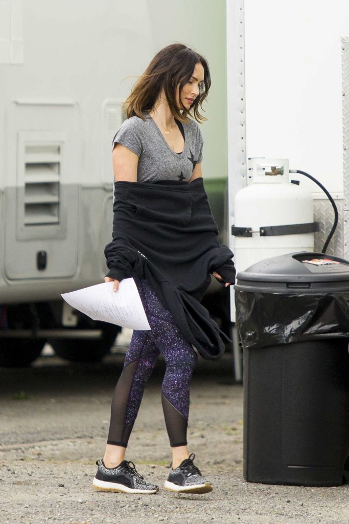 Megan Fox on the Set of Think Like A Dog in New Orleans-3