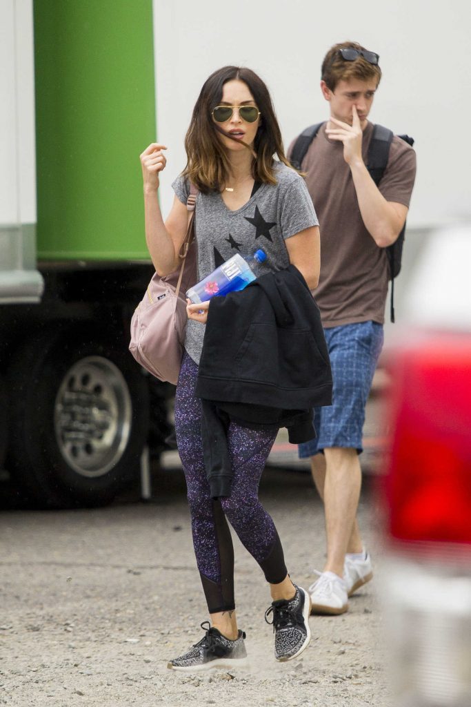 Megan Fox on the Set of Think Like A Dog in New Orleans-4
