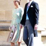 Pippa Middleton Arrives for the Wedding of Prince Harry and Meghan Markle at St George’s Chapel in Windsor