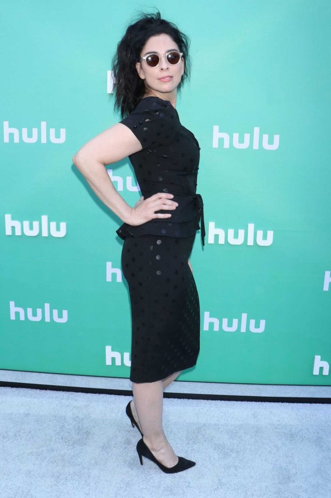 Sarah Silverman at Hulu Upfront Presentation in New York-3