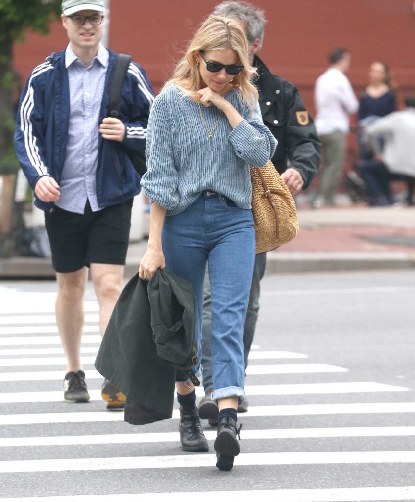 Sienna Miller Was Seen Out in New York City with Friends-1