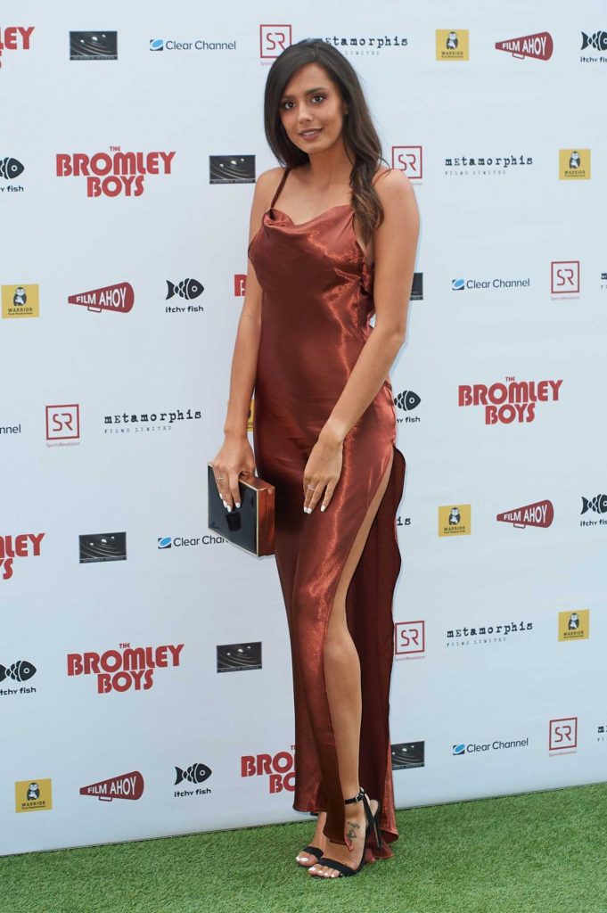 Tyla Carr at the Bromley Boys World Premiere in London-1