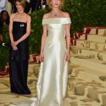 Uma Thurman at 2018 Heavenly Bodies: Fashion and The Catholic Imagination Costume Institute Gala in New York City