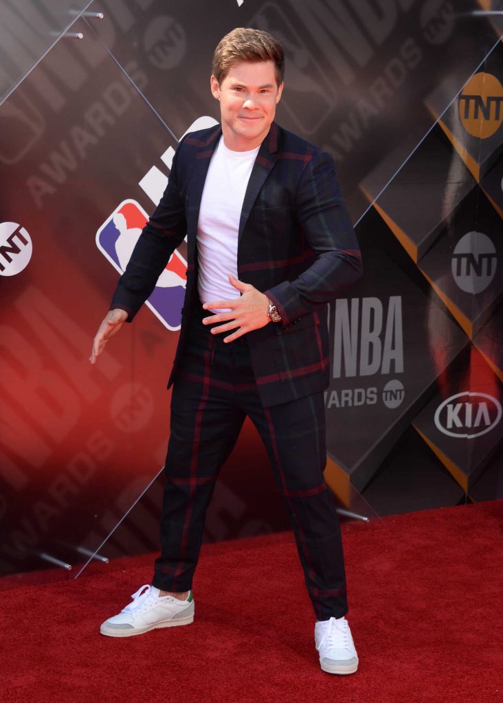 Adam DeVine at 2018 NBA Awards at Barkar Hangar in Santa Monica-3