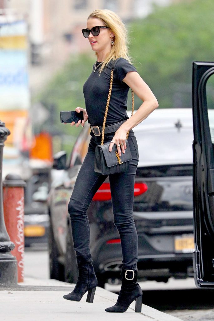 Amber Heard Was Seen Out in NYC-3