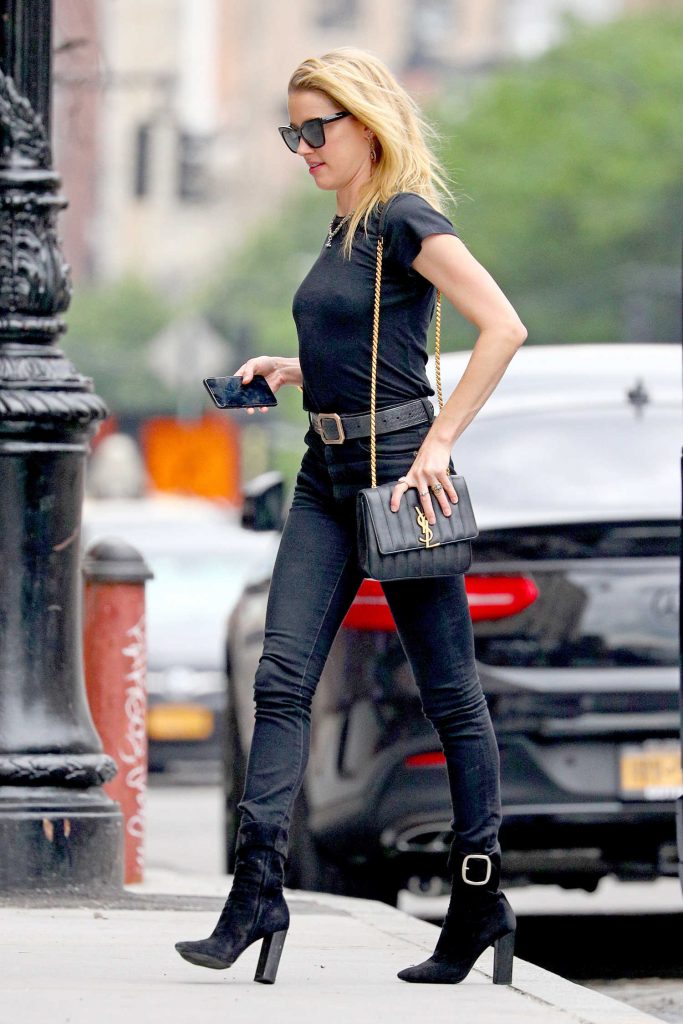 Amber Heard Was Seen Out in NYC-4