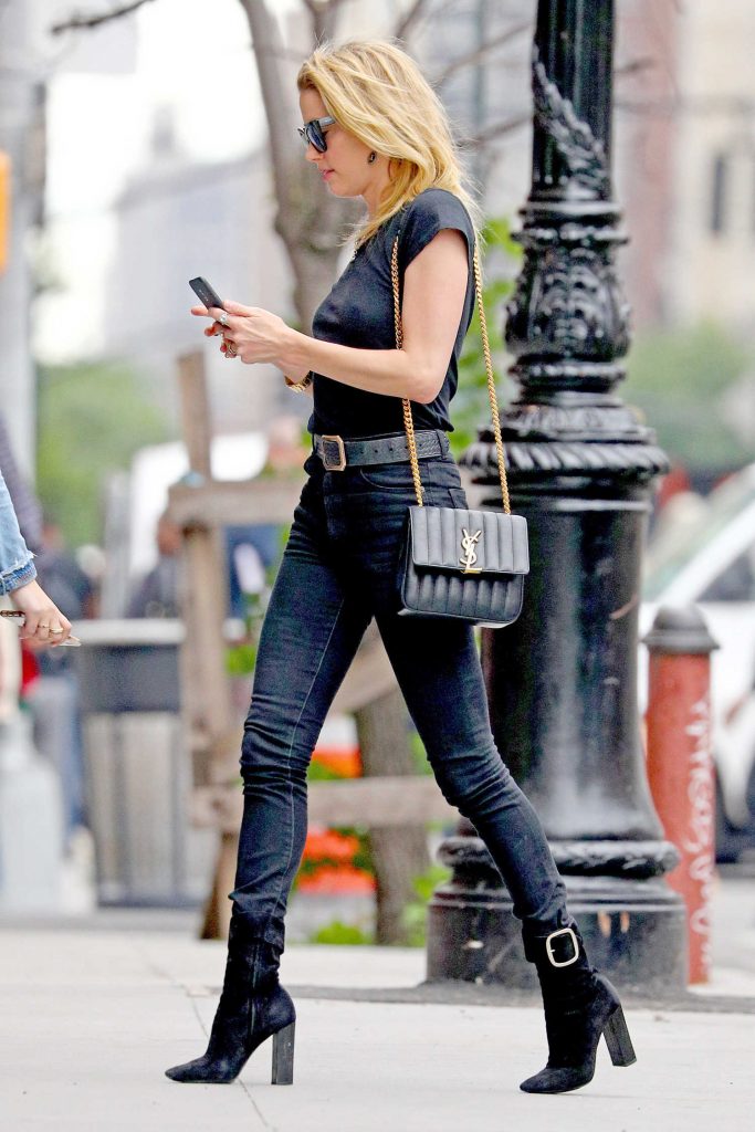 Amber Heard Was Seen Out in NYC-5