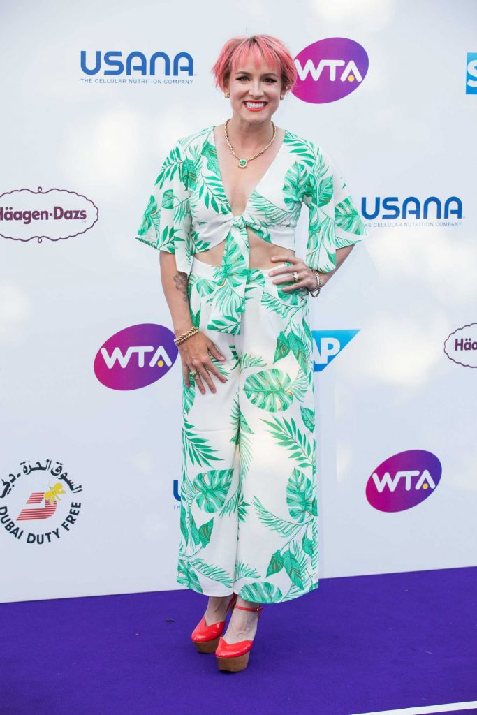 Bethanie Mattek-Sands Attends the WTA Tennis on the Thames Evening Reception in London-1