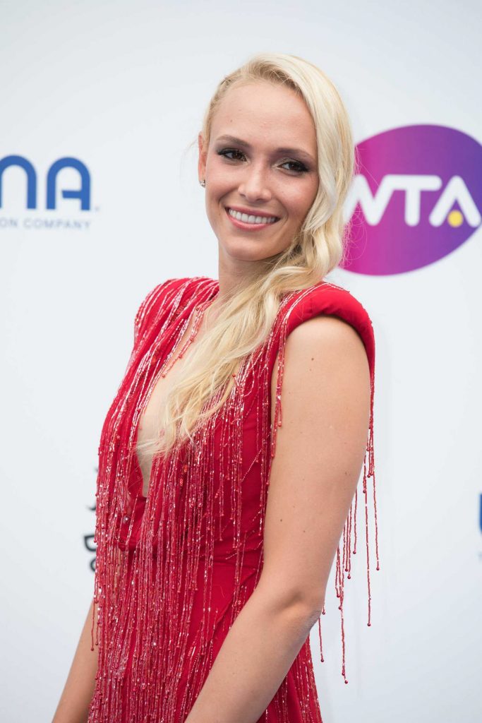 Donna Vekic Attends the WTA Tennis on the Thames Evening Reception in London-3
