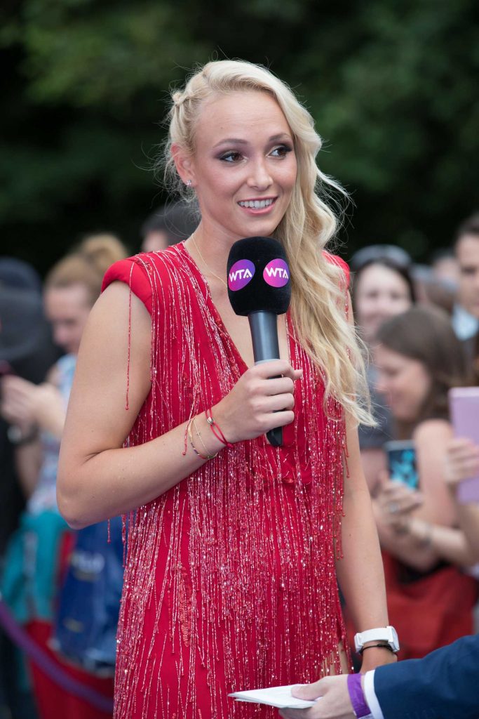 Donna Vekic Attends the WTA Tennis on the Thames Evening Reception in London-4