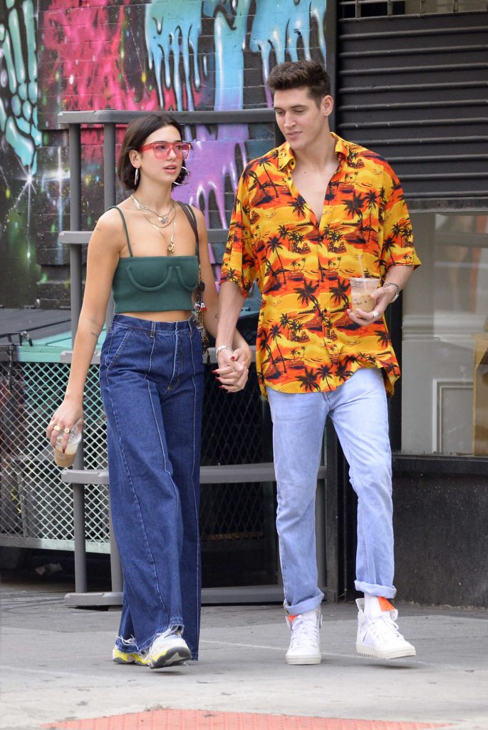 Dua Lipa Was Seen Out with Boyfriend Isaac Carew in New York-1