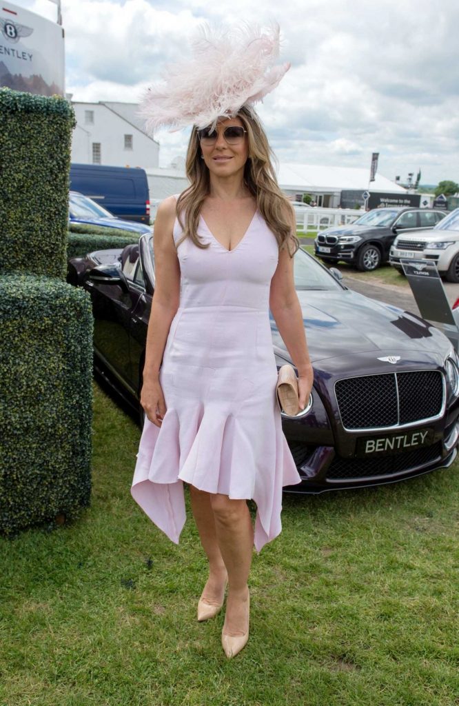 Elizabeth Hurley at Investec Derby Festival at Epsom Downs Racecourse-2