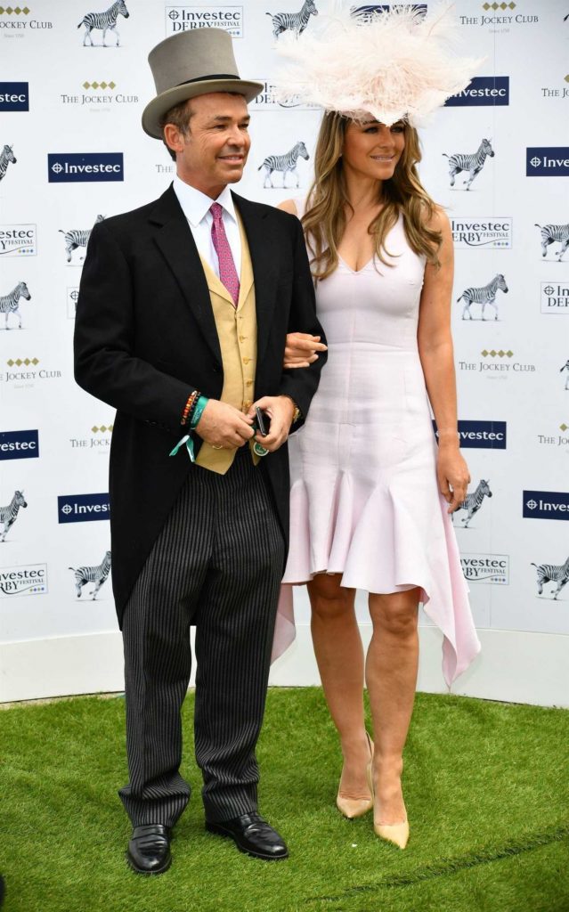 Elizabeth Hurley at Investec Derby Festival at Epsom Downs Racecourse-4