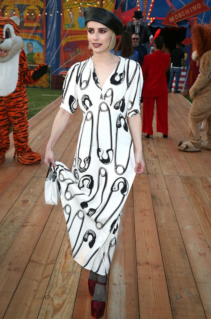 Emma Roberts at the Moschino Resort Collection at Los Angeles Equestrian Center in Burbank-2